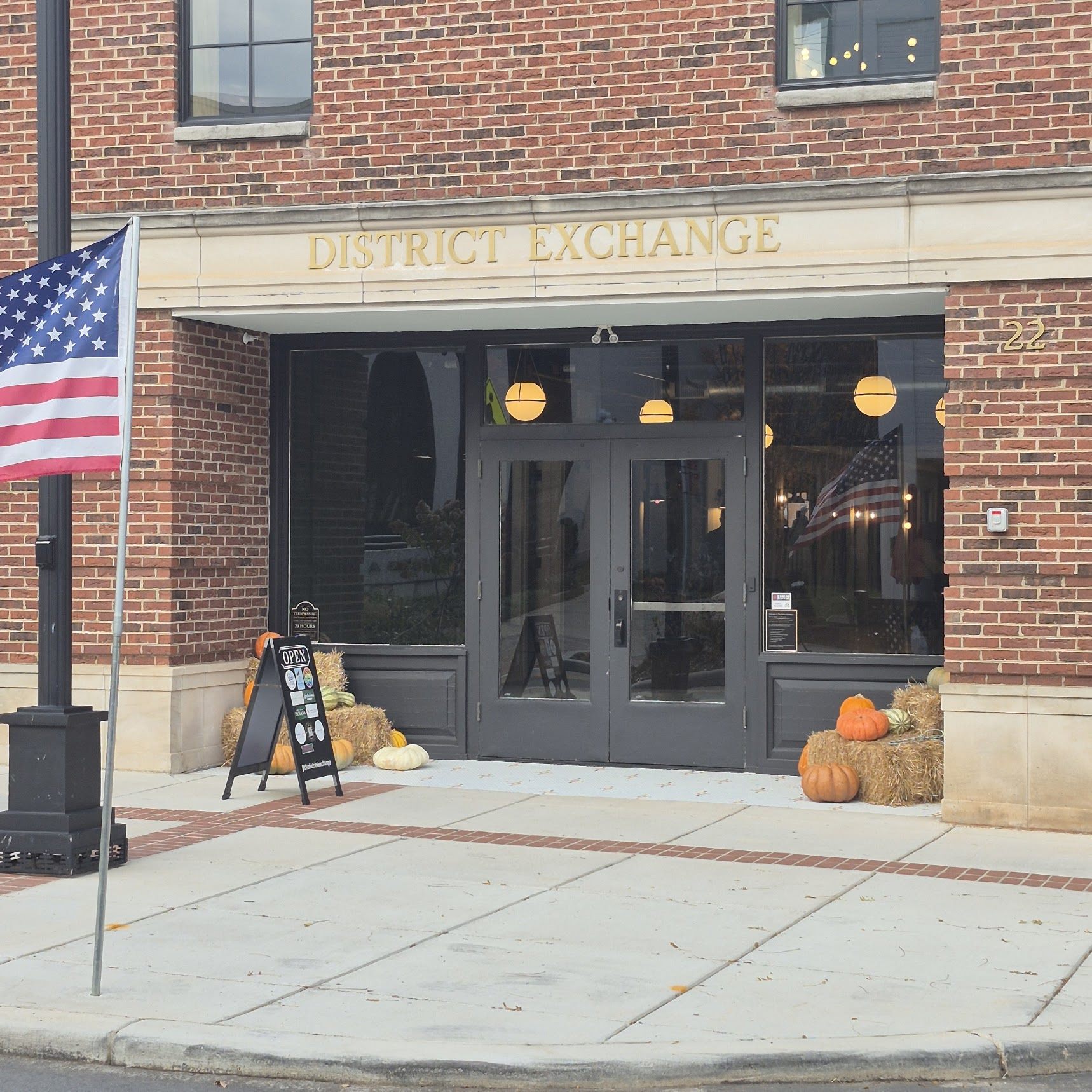 District Exchange storefront 22 Union St N Concord NC