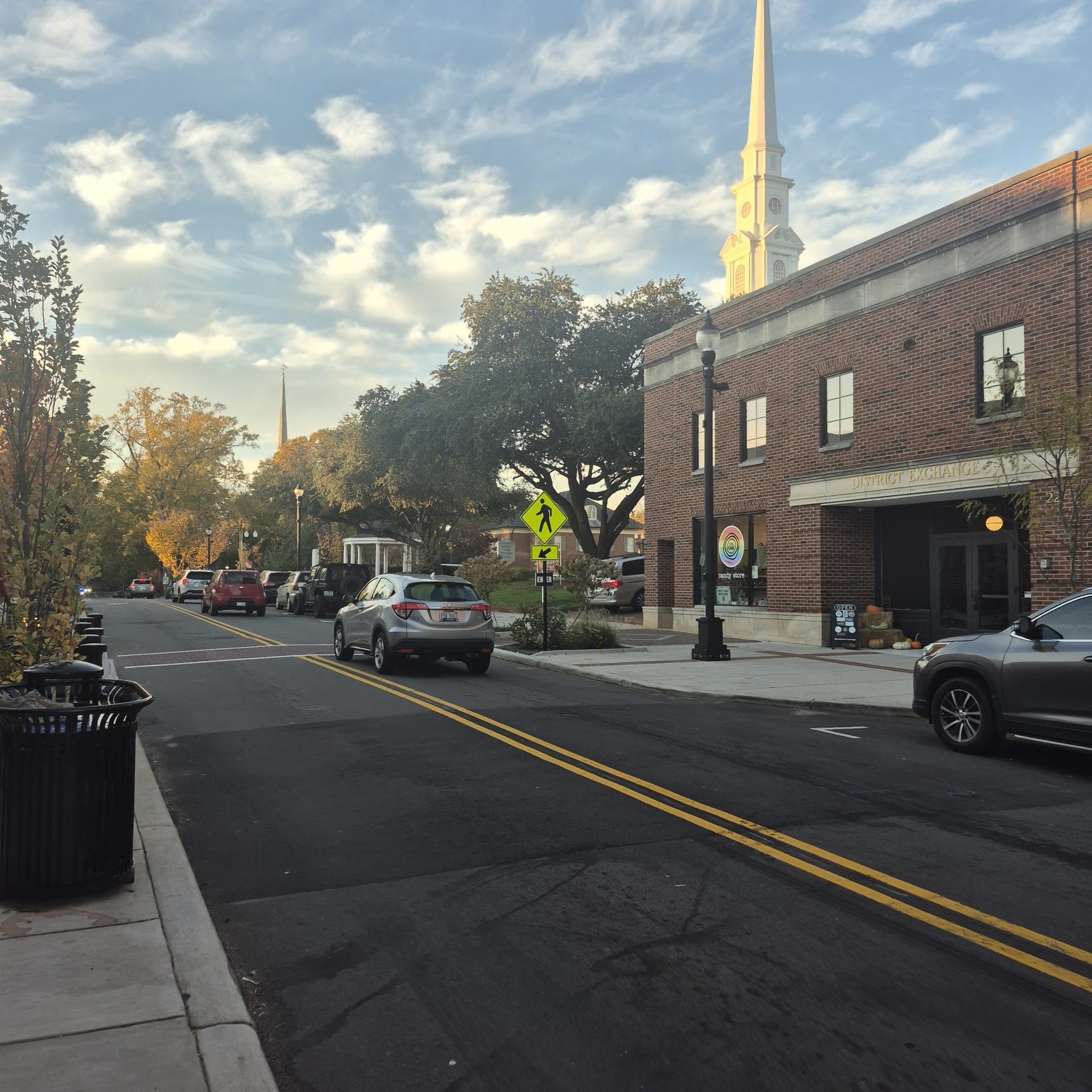 North Union Street crosswalk District downtown Concord NC