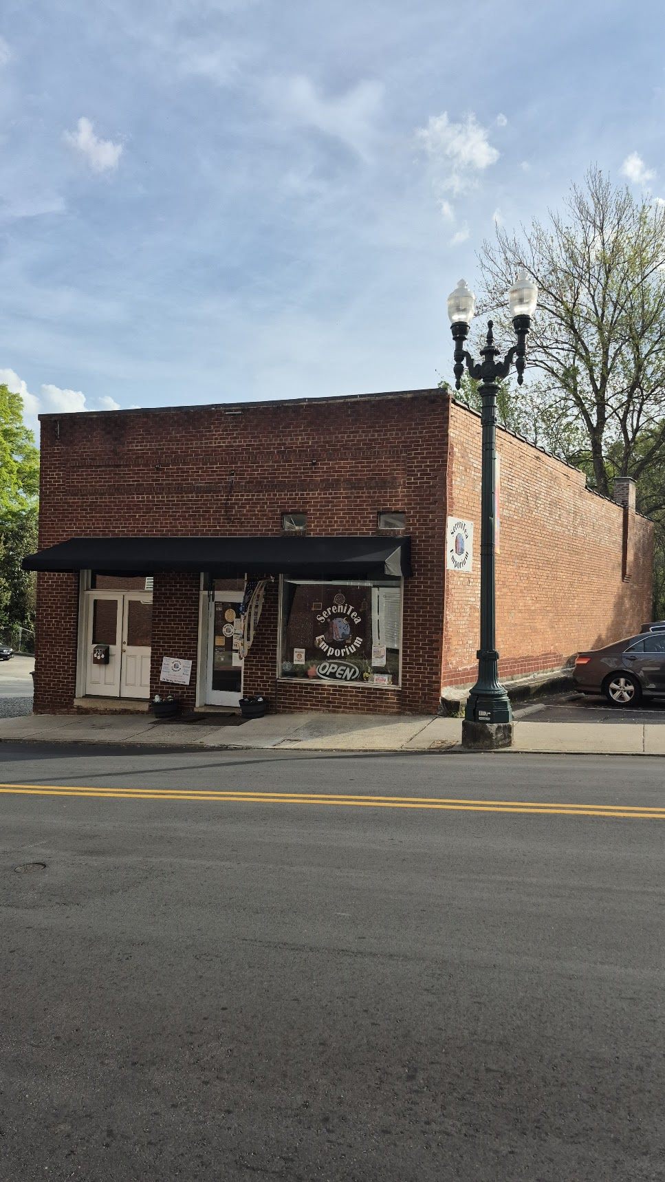SereniTea Emporium 20-22 Spring St SW downtown Concord NC tea artisan