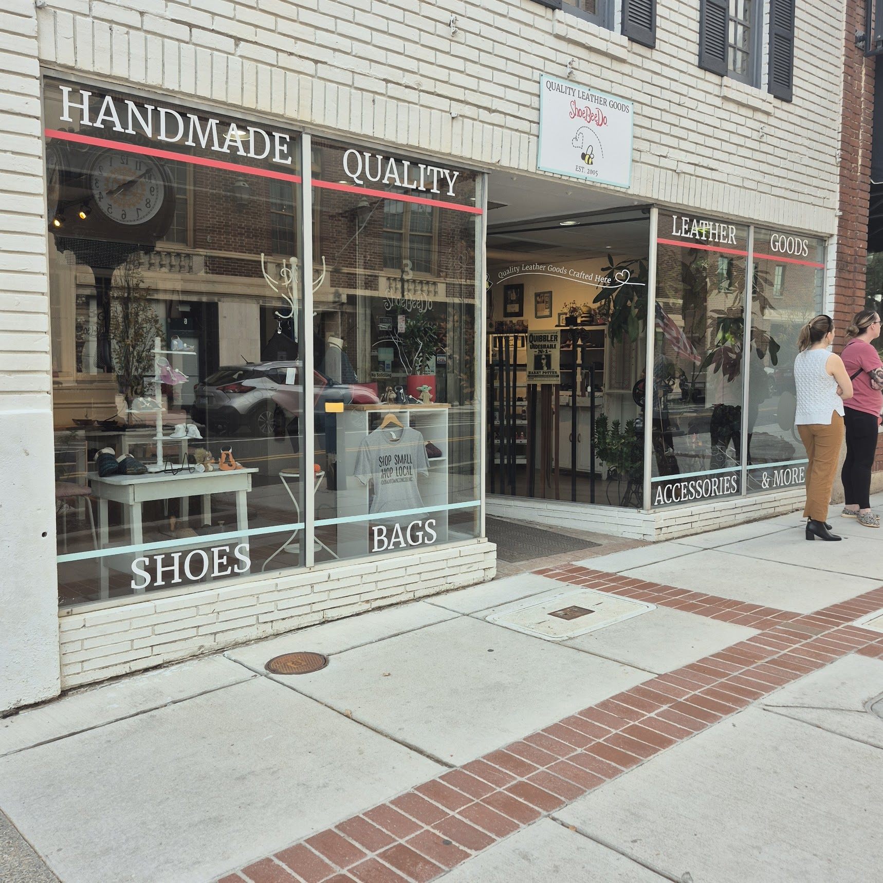 Shoebeedoo shoe boutique downtown Concord NC